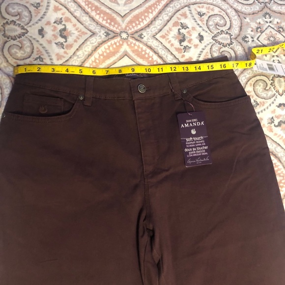 NWT Gloria Vanderbilt slimming jean classic rise - Picture 2 of 12